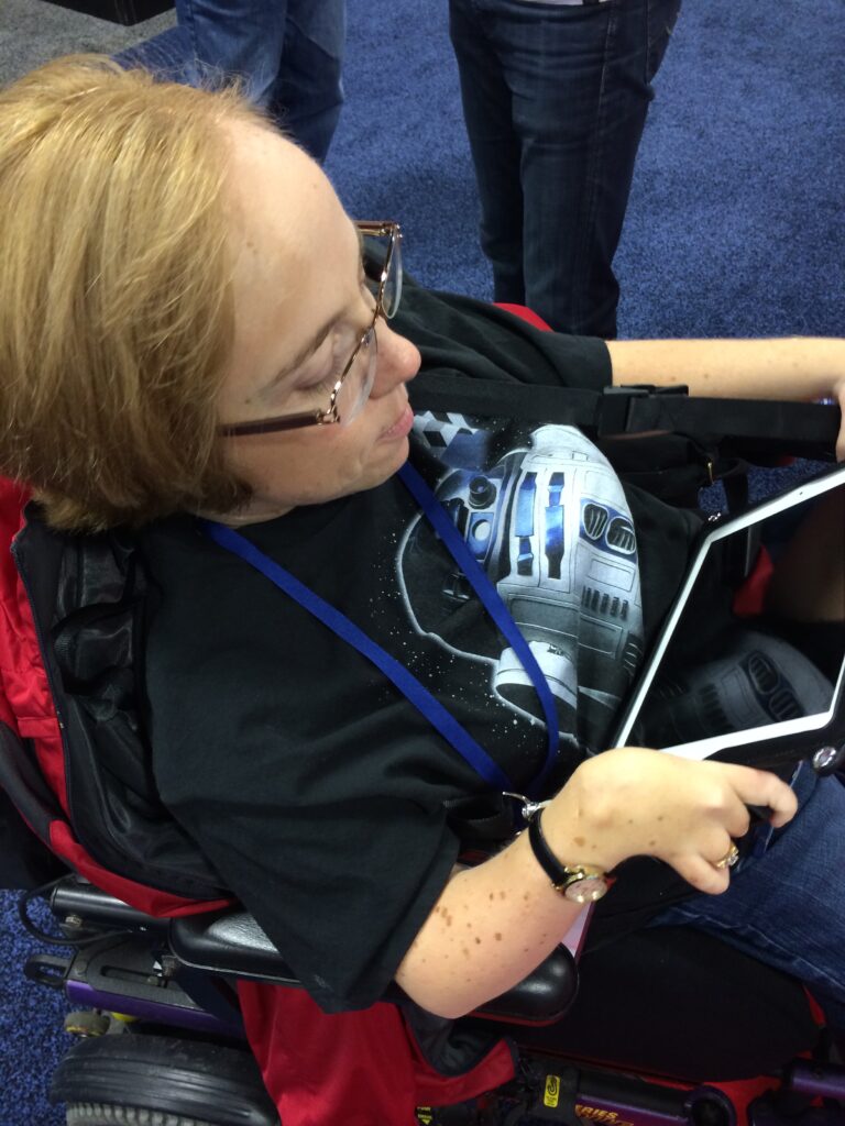 Jenny at Macworld/iWorld 2014